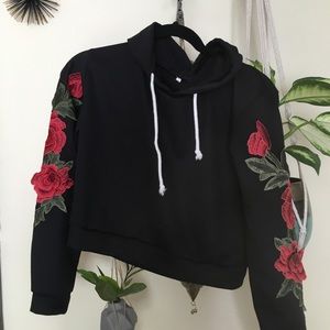 Cropped hoodie